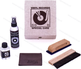 Simply Analog De Luxe Vinyl Cleaning Boxset | Brown Linen Edition
