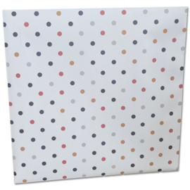 10er Pack - Papier Geschenktüten für 12" Schallplatten, mit Klappe | Dots