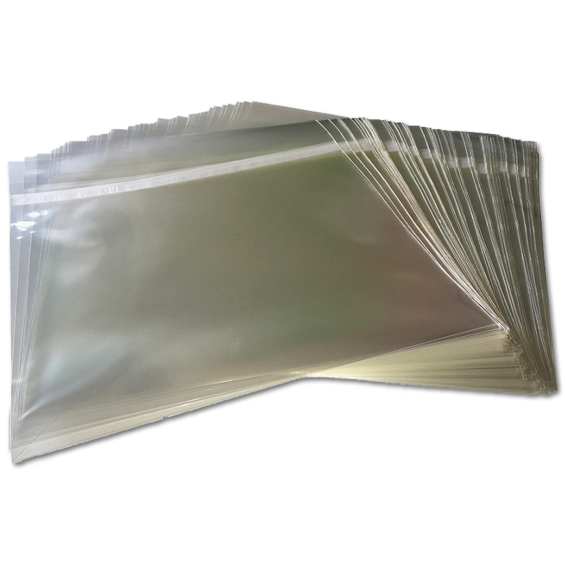 100 Stück - Blake Sleeves - LP Schutzhüllen mit Klappe, Dicke 0.05 mm.