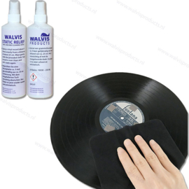 Value Box - 16 pieces - Spray Bottles - 250 ml. Walvis Static Relief - Vinyl Record Cleaning Spray
