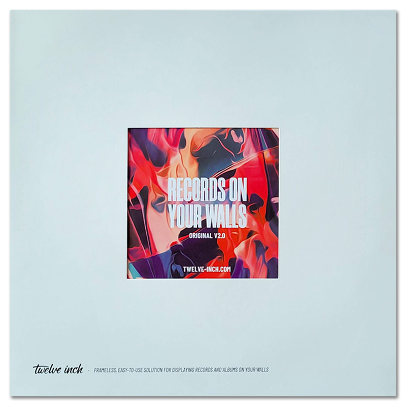 Twelve Inch Original | unsichtbares Wandhalter für Schallplattencover