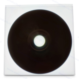 1CD PP Schutzhülle, ohne Klappe, transparent (125 x 125 mm)