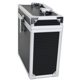 Walvis Products® 7" Vinyl Storage Case - capacity: approx. 35 units singles - black