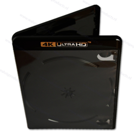 Amaray 4K Ultra-HD 15mm 2BR (Blu-Ray) box, colour: black