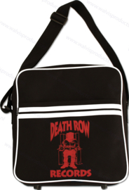 Death Row Records Zip Top Messenger Platentas - voor ca. 35 LP's