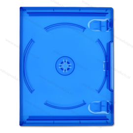 Premium Standard 15 mm 1er Playstation 4 Game Case - Transparent-Blau