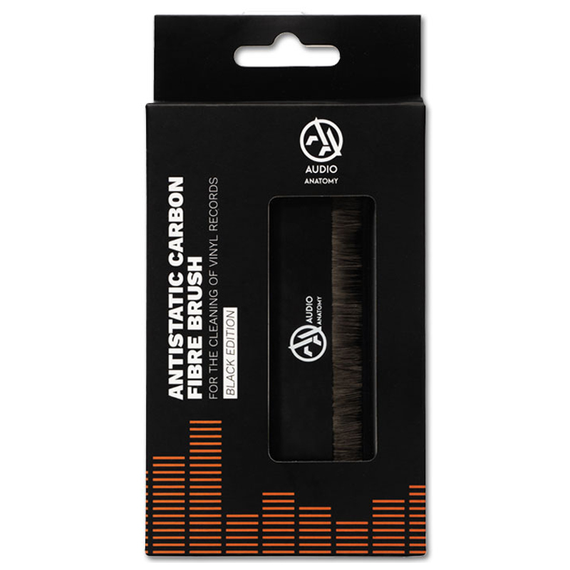 Audio Anatomy Vinyl-Brush Carbon Fibre - zwart