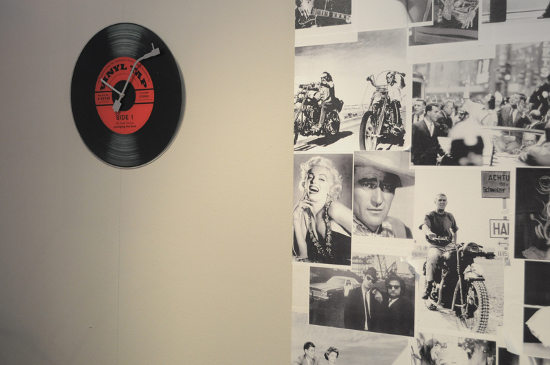 NexTime Wanduhr | Vinyl Tap