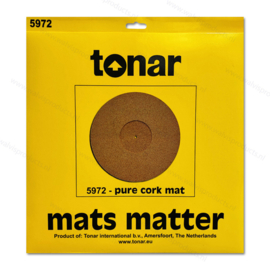 Tonar Pure Cork Draaitafelmat