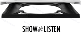 Snap Show & Listen 12-Inch Record Album Frame - white