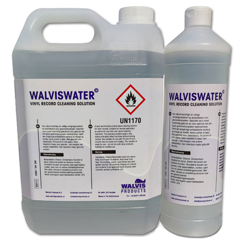WalvisWater © Schallplatten Reinigungsmittel - 5 Liter