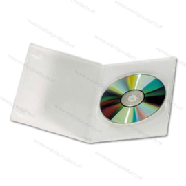 Slim (7 mm) 1-DVD box, colour: transparent