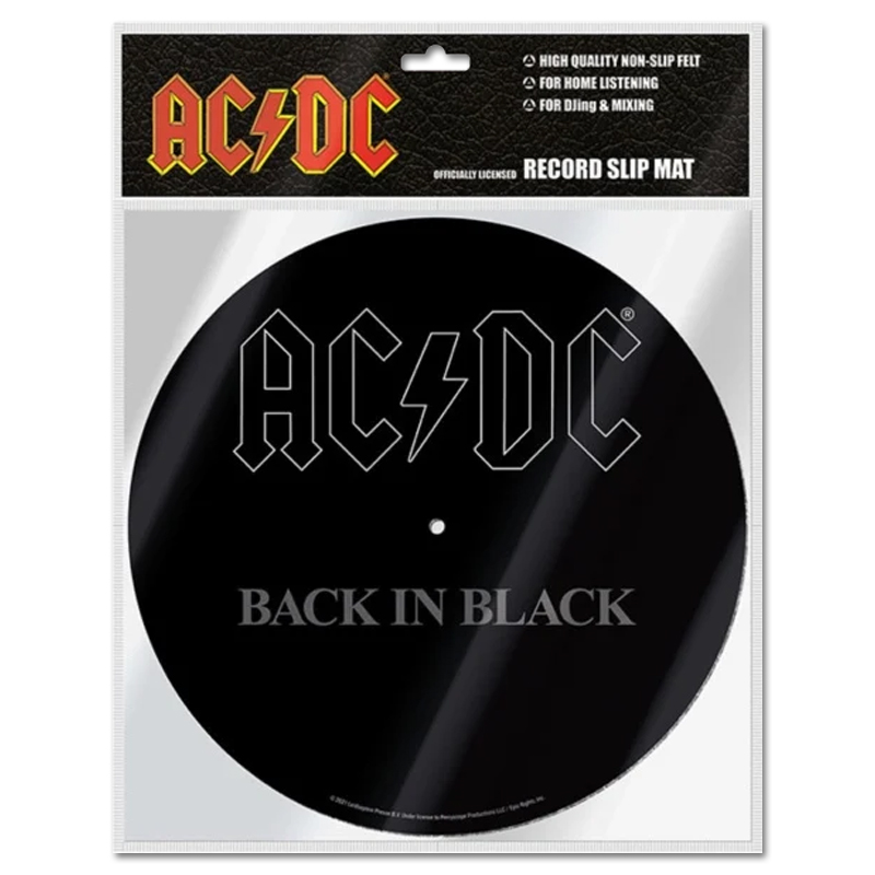 Slipmat AC/DC Back In Black