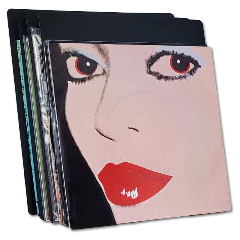 Single Scheidingsschot / Divider - kleur: zwart