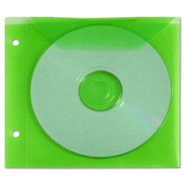 1 CD/DVD Binder Sleeve – Green