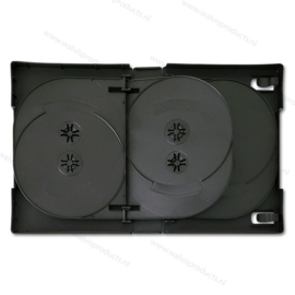 Multi-pack 33 mm 10-DVD box, colour: black
