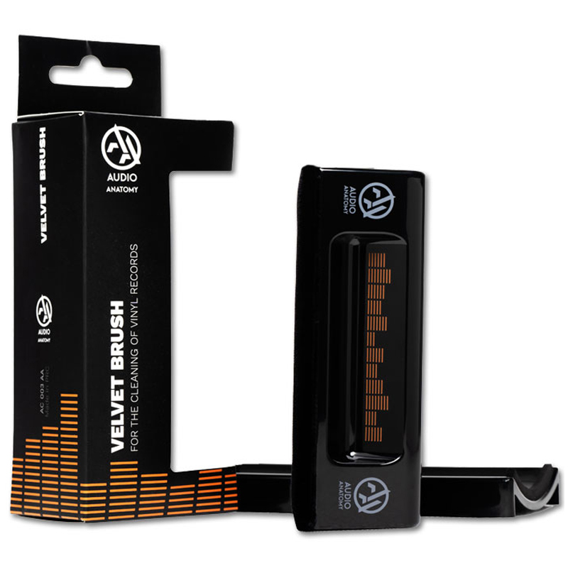 Audio Anatomy Velours / Black Velvet Vinyl-Brush