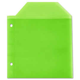 1 CD/DVD Binder Sleeve – Green