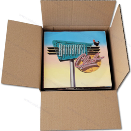 30-pack - Vinyl Record Shipping  Boxes - American Folding - approx. 80 - 100 units 7-Inch singles