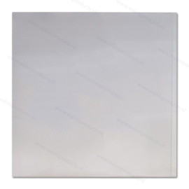 Heavyweight 12" PVC Glass Clear Vinyl Maxi Single Outer Sleeve, thickness 180 micron