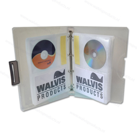 Walvis Products Hardbox voor 20 DVD's en 20 DVD booklets, inclusief 10 hoezen voor elk 2 DVD's