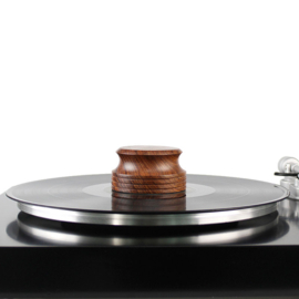 Turntable Record Clamp | Stabilizer Weight - 317 grams - wood