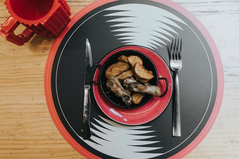 Fisura Grammofoonplaten Placemat