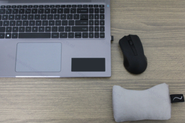 Walvis Products Mouse Wrist Pad, colour: silver-grey
