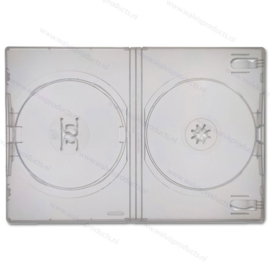 Standard 14 mm 2-DVD box, colour: transparent