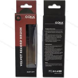 Goka Velvet Record Brush