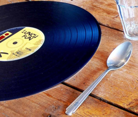4-pack - Mikamax Vinyl Record Placemats