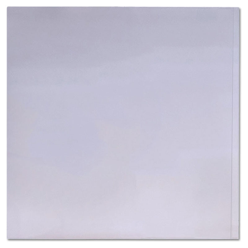Grammofoonplaten beschermhoes voor mini-LP's/10-inch platen, glashelder pvc, dikte 0.14mm.
