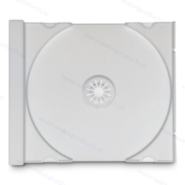 Standard CD Tray - frozen  weiß (orange peel)