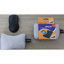 Walvis Products Handgelenkauflage für Mäuse - Silber