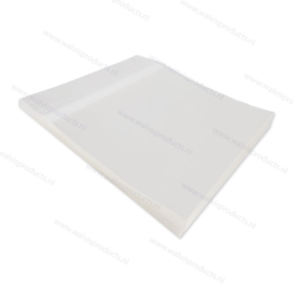 100-pack - 7" BOPP Vinyl Record Blake Sleeves with resealable flap, thickness 50 micron
