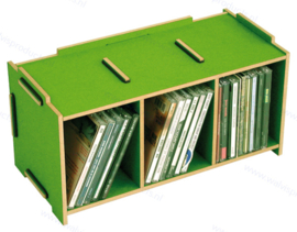 WERKHAUS CD Medienbox, Grasgrün für 30 Discs