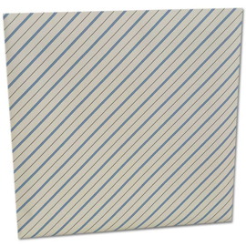 10er Pack - Papier Geschenktüten für 12" Schallplatten, mit Klappe | Stripes