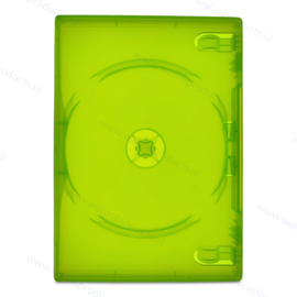 14mm. XBOX 360 game doosje, kleur: transparant-groen