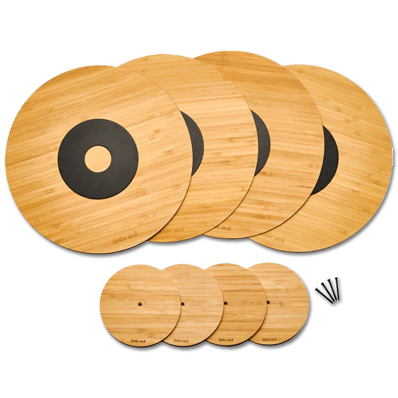 Twelve Inch 4ECO |  4-pack invisible wall displays for vinyl record covers