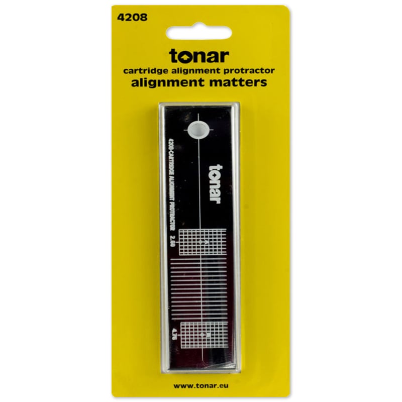 Tonar Protractor - Modèle d'ajustement pour les éléments de la table tournante