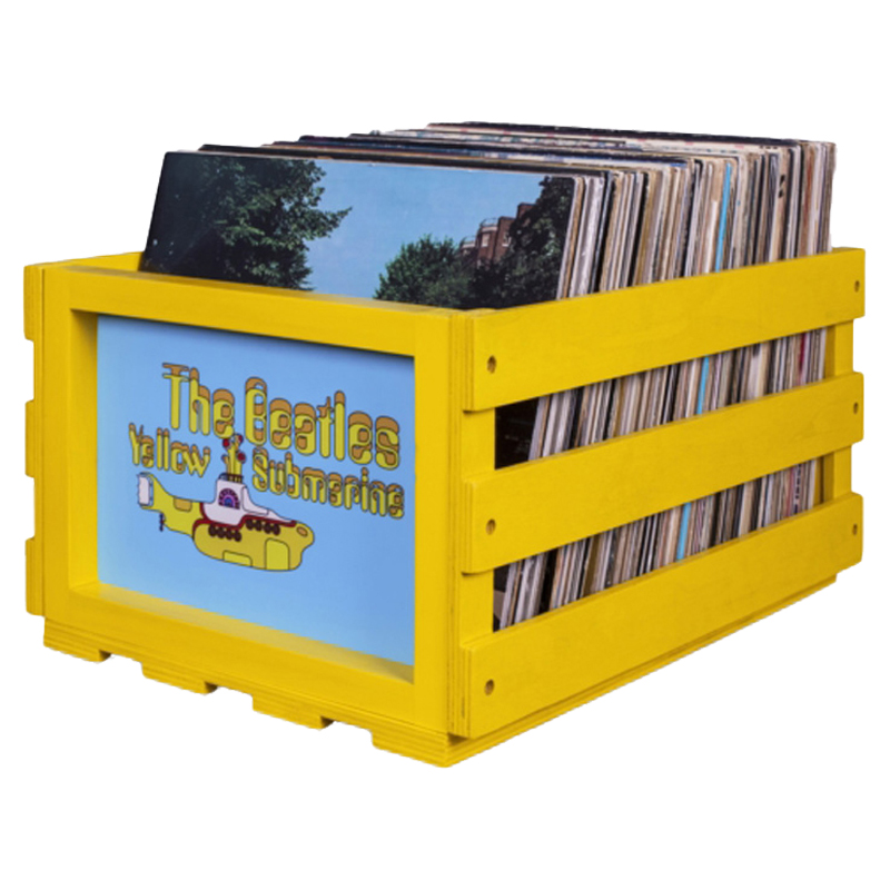 Crosley Platenkratje The Beatles Yellow Submarine - voor ca. 75 LP's