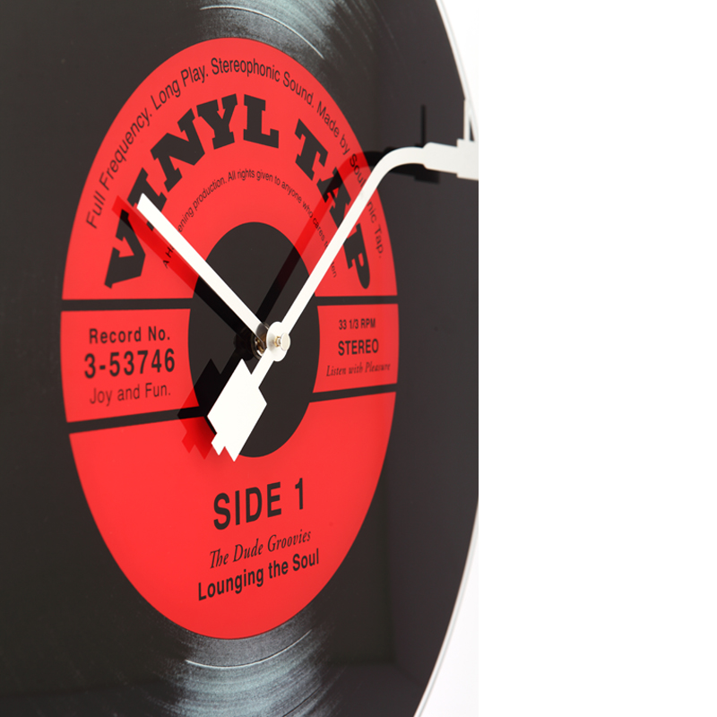 NexTime Wanduhr | Vinyl Tap