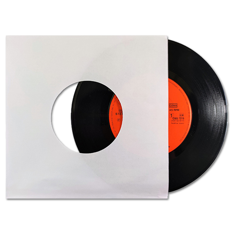 Single Cover Papier - cremeweiß, ohne Fütterung