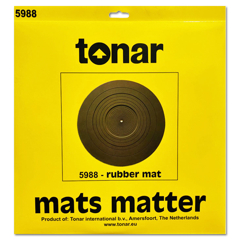Tonar - Tapis de platine tournante caoutchouc