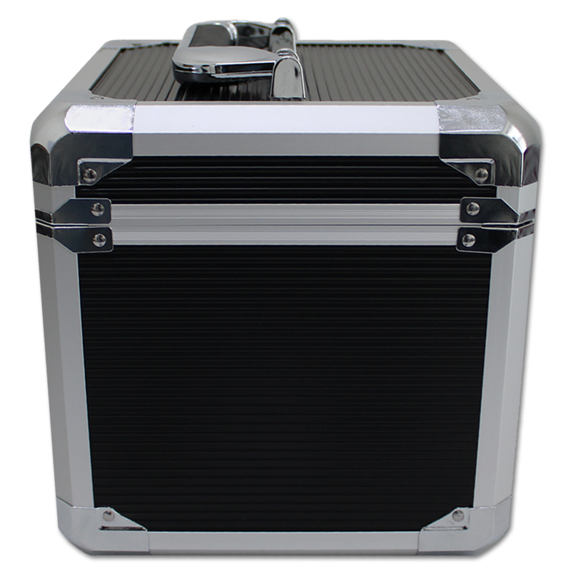 Walvis Products® Professional DJ Koffer voor ca. 60 Singles - zwart