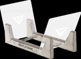 Vinyl Tonic Display Rack pour 50 disques vinyle 33T, couleur: teinté blanc