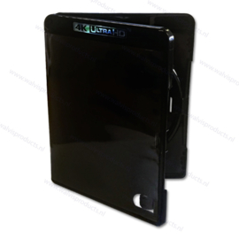 Amaray  4K Ultra-HD 15mm 1BR (Blu-Ray) doosje, kleur: zwart