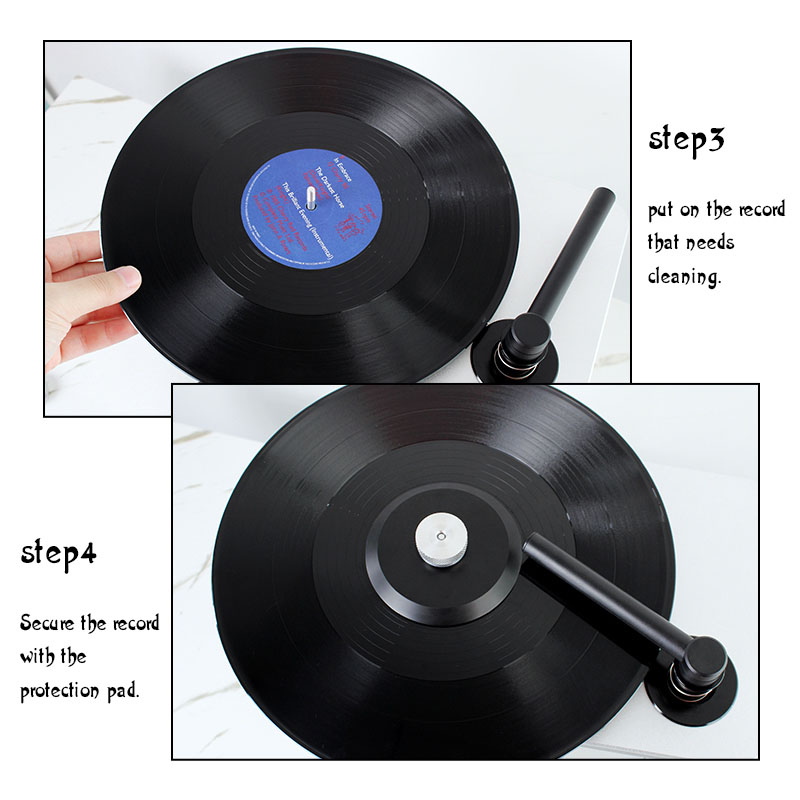 Schallplatten-reinigungsmaschine - Silber