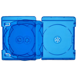 Multi-pack 22mm 6 BR (Blu-Ray) Box, colour: transparent-blue