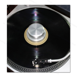 Grammofoonplaten Aandrukgewicht 415 gram, zilver